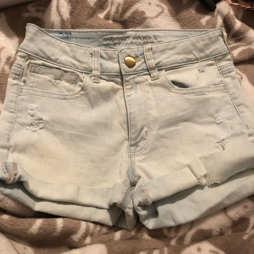 American Eagle high rise shorts